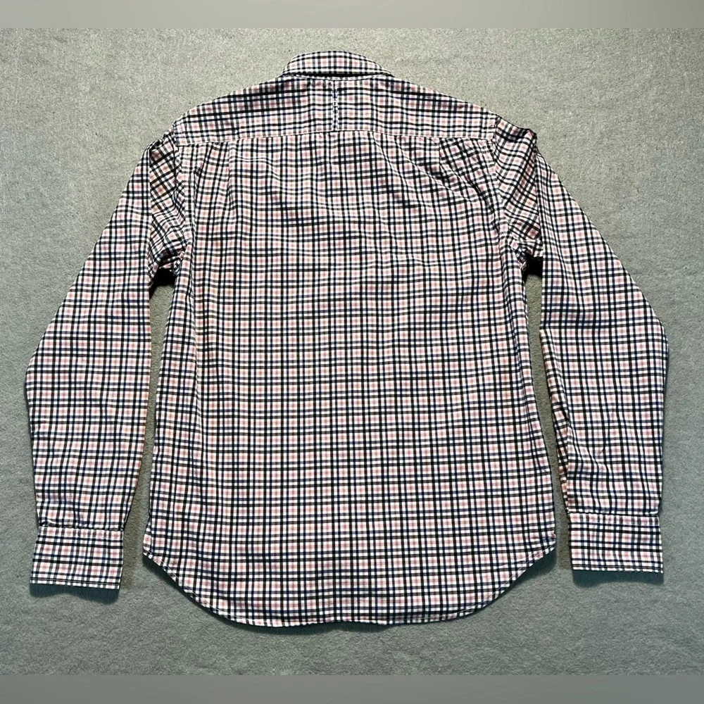 Banana Republic Camden Fit Shirt Men’s Small Check Button Up Long Sleeve